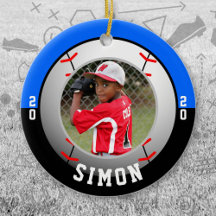 Baseball Blue Black Team Colors