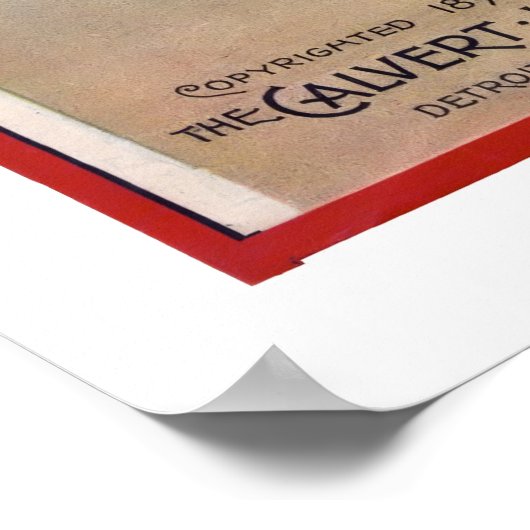 BASEBALL, BORD HOME, 1895 POSTER (Hoek)