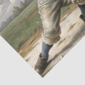  Baseball Boy Decoupage Tissuepapier (Detail)