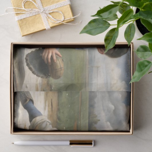  Baseball Boy Decoupage Tissuepapier (Geschenk)