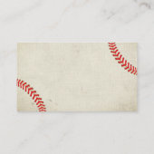 Baseball Boy Elephant Baby shower Diaper Raffle Informatiekaartje (Achterkant)