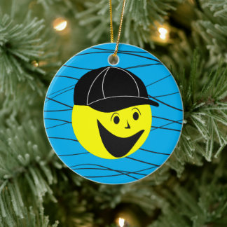 Baseball Boy Keramisch Ornament