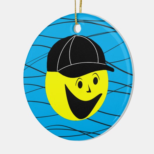  Baseball Boy Keramisch Ornament (Links)