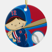 Baseball Boy Ornament (Voorkant)