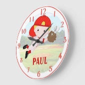 Baseball Boy Wall klok (Hoek)