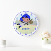 Baseball Boy Wall klok (Huis)