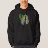 Baseball Boys St Patricks Day Shamrock Irish Men W Hoodie (Voorkant)