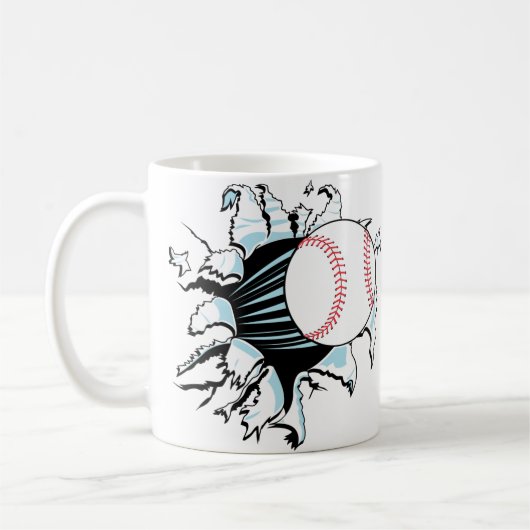 Baseball Breakout Koffiemok (Links)