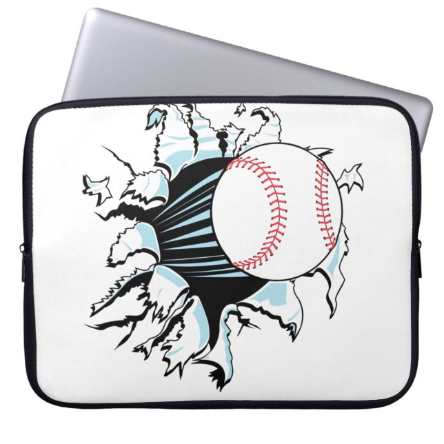 Baseball Breakout Laptop Sleeve (Voorkant)
