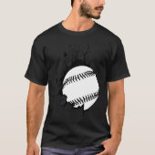 Baseball breakthrough for baseball players t-shirt (Voorkant)