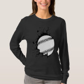 Baseball breakthrough for baseball players t-shirt (Voorkant)