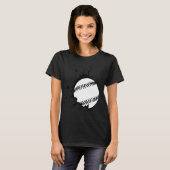 Baseball breakthrough for baseball players t-shirt (Voorkant volledig)
