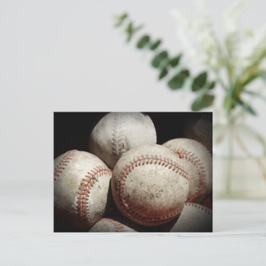 Baseball Briefkaart (Staand voorkant)