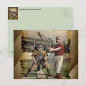 Baseball: Briefkaart (Voorkant / Achterkant)