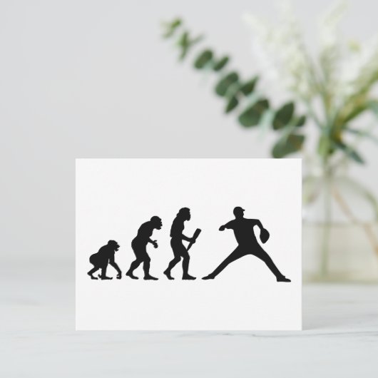 Baseball Briefkaart (Staand voorkant)