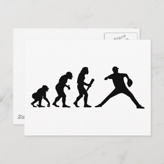 Baseball Briefkaart (Voorkant / Achterkant)