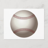Baseball Briefkaart (Voorkant)