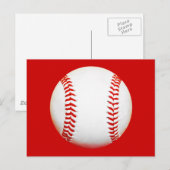 Baseball Briefkaart (Voorkant / Achterkant)