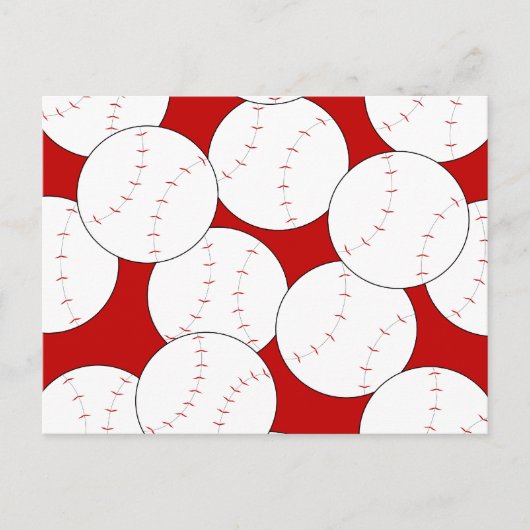 Baseball-Briefkaart Briefkaart (Voorkant)