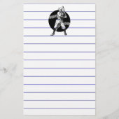 Baseball: Briefpapier (Achterkant)