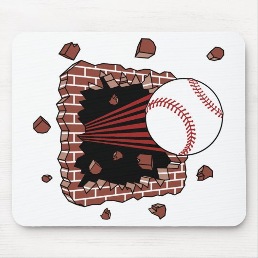 Baseball Burster Muismat (Voorkant)
