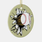 Baseball Burster Ornament (Rechts)