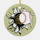 Baseball Burster Ornament (Voorkant)