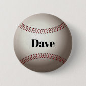 Baseball Button Sjabloon, personaliseren (Voorkant)