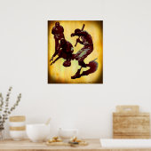  Baseball Canvas afdrukken Poster (Keuken)