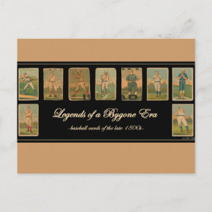  Baseball Card Antiek Poster Briefkaart