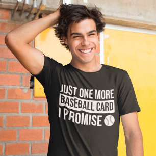 Baseball Card Collector Funny Trading Gezegde T-shirt