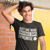 Baseball Card Collector Funny Trading Gezegde T-shirt