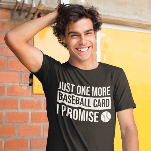 Baseball Card Collector Funny Trading Gezegde T-shirt