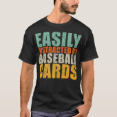 Baseball Cards Gezegde honkbalventilator T-shirt (Voorkant)