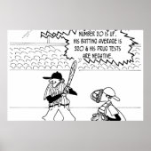 Baseball Cartoon 4879 Poster (Voorkant)