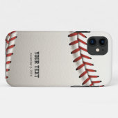 Baseball Case-Mate iPhone Case (Achterkant (horizontaal))