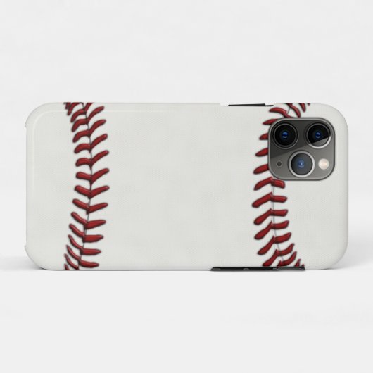 Baseball Case-Mate iPhone Case (Achterkant (horizontaal))