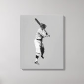 Baseball Cat Canvas Afdruk (Voorkant)