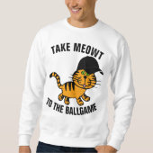 BASEBALL CAT NEEM MEOWT T-SHIRTS T - SHIRTS (Voorkant)