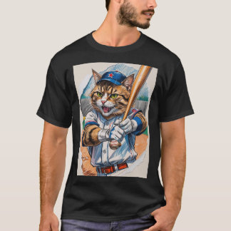Baseball Cat! T-shirt