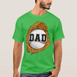 Baseball Catch Glove Baseball Pap honkbal pappa F T-shirt