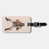 Baseball Catcher Bagagelabel (Voorkant horizontaal)