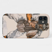 Baseball Catcher Case-Mate iPhone Case (Achterkant (horizontaal))
