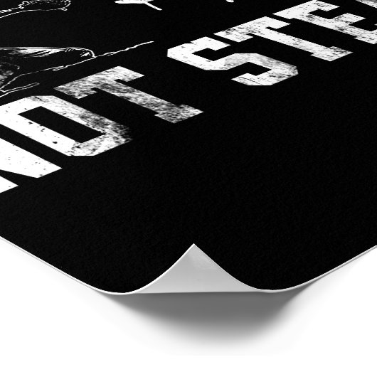 Baseball Catcher Gou Shalt niet Steal Religies Poster (Hoek)