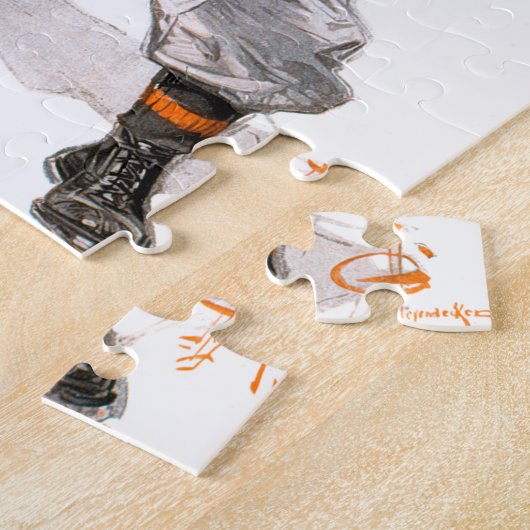 Baseball Catcher Legpuzzel (Zijkant)