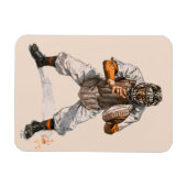 Baseball Catcher Magneet (Horizontaal)