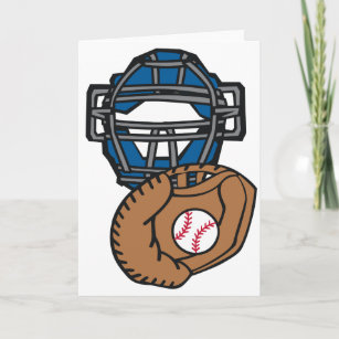 Baseball Catcher Masker Kaart