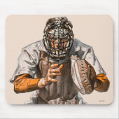 Baseball Catcher Muismat (Voorkant)