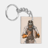 Baseball Catcher Sleutelhanger (Voorkant Links)