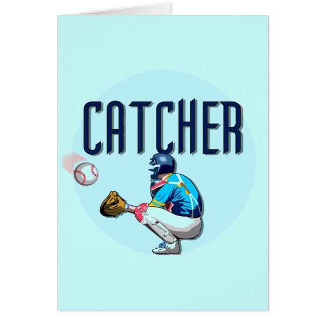 Baseball Catcher T-shirts en cadeautjes (Voorkant)